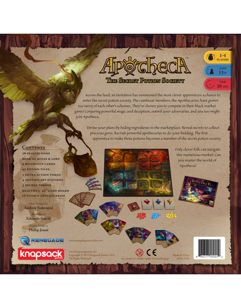 Apotheca the Secret Potion Society